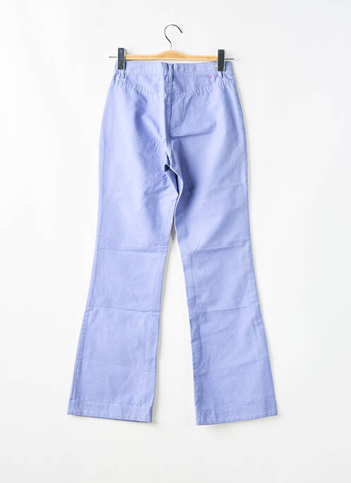 Pantalon flare violet TEDDY SMITH pour femme