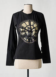 T-shirt manches longues manches longues noir CERRUTI 1881 femme
