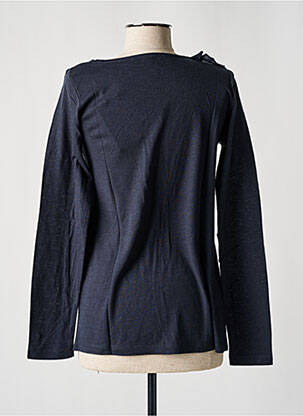 Top tissage jersey manches longues bleu CERRUTI 1881 femme