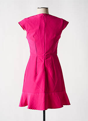 Robe courte manches courtes manches courtes rose GAUDI femme