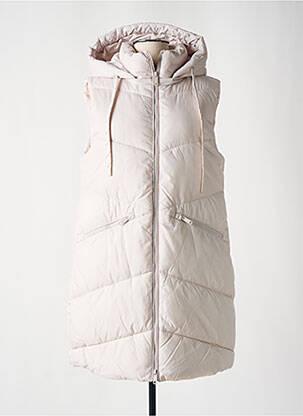 Doudoune poches a capuche beige TOM TAILOR femme