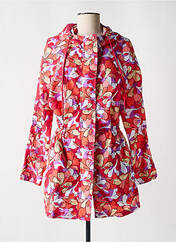 Imperméable rouge LA FIANCÉE pour femme seconde vue