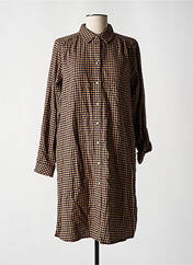 Robe mi-longue marron TOM TAILOR pour femme seconde vue