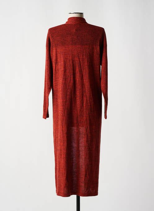 Gilet manches longues orange SURKANA pour femme