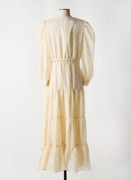 Robe longue beige CHOKLATE pour femme