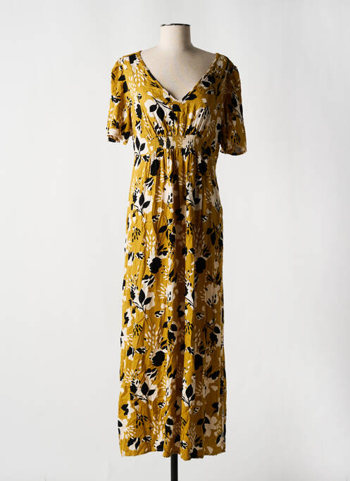 Robe longue jaune LOLA ESPELETA pour femme