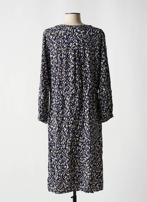 Robe mi-longue bleu TOM TAILOR pour femme