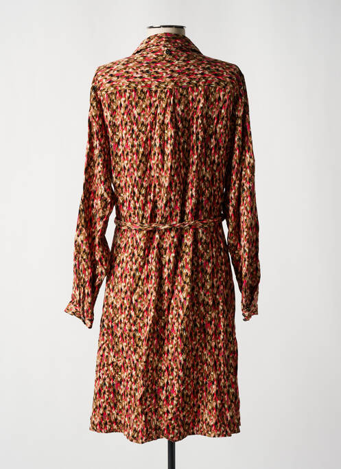 Robe mi-longue rose GARCIA femme