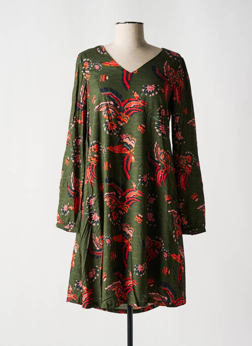 Robe mi-longue vert LA FIANCÉE pour femme