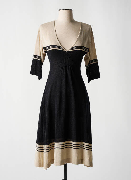 Robe pull noir SURKANA pour femme