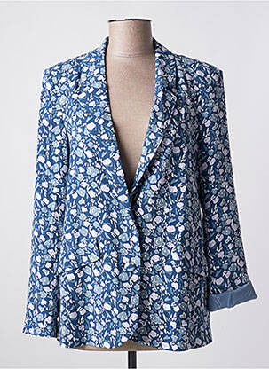 Blazer poches bleu LA FIANCÉE femme