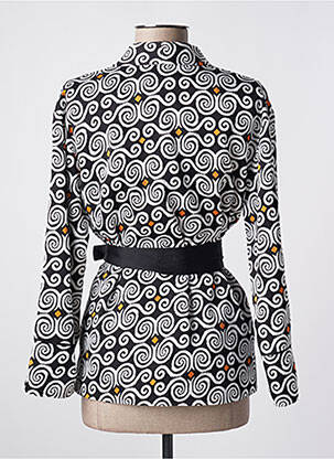 Blazer col châle noir SURKANA femme