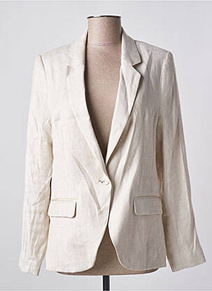 Blazer poches beige EVA KAYAN femme