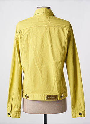 Veste casual poches jaune COUTURIST femme