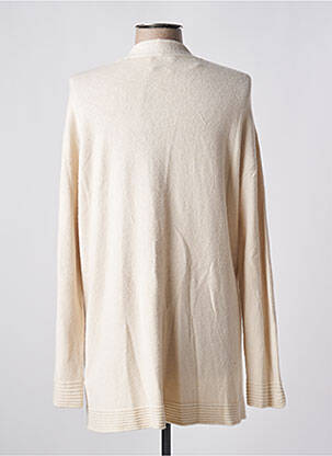 Gilet manches longues manches longues beige TONI femme