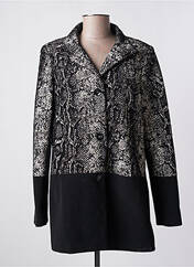 Manteau long noir CONCEPT K pour femme seconde vue