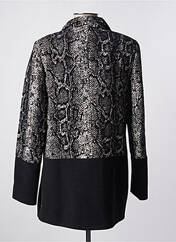 Manteau long noir CONCEPT K pour femme seconde vue