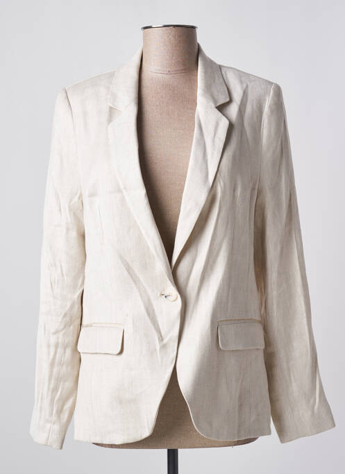 Blazer beige EVA KAYAN pour femme