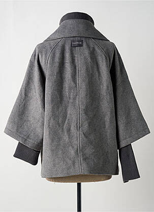 Manteau court coupe droite sans capuche gris TOM TAILOR femme