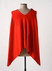 Poncho orange LA FIANCÉE pour femme seconde vue