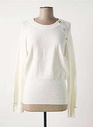 Pull blanc EVA KAYAN pour femme