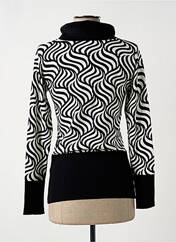 Pull noir MARBLE pour femme seconde vue