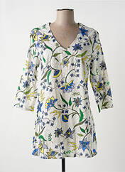 Tunique manches longues blanc LA FIANCÉE pour femme seconde vue