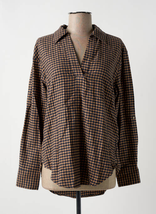 Blouse marron TOM TAILOR pour femme