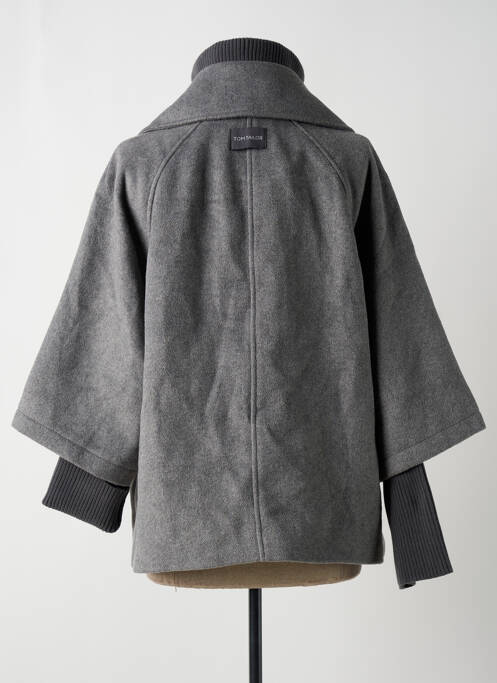 Manteau court gris TOM TAILOR pour femme