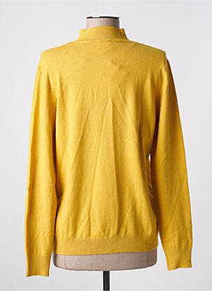 Pull stretch manches longues jaune LA FIANCÉE femme