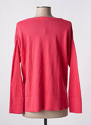 Pull coupe droite manches longues rose AGATHE & LOUISE femme