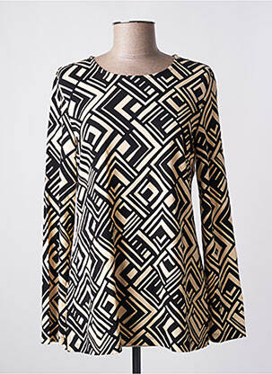 T-shirt manches longues manches longues beige SURKANA femme