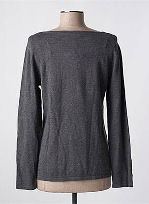 Pull tissage chiné manches longues gris MARBLE femme