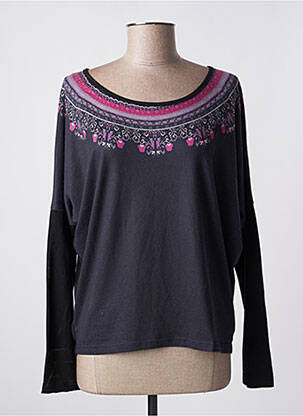 T-shirt manches longues manches longues gris SMASH WEAR femme