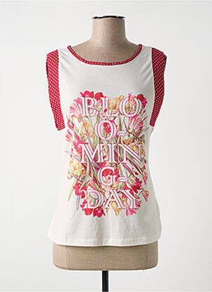 T-shirt stretch manches courtes rouge SMASH WEAR femme