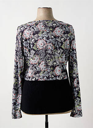 Polo stretch manches longues noir SMASH WEAR femme