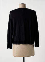Gilet manches longues noir FRANCE RIVOIRE pour femme seconde vue