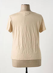 T-shirt beige EVA KAYAN pour femme seconde vue