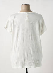 T-shirt blanc TOM TAILOR pour femme seconde vue