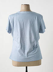 T-shirt bleu EVA KAYAN pour femme seconde vue