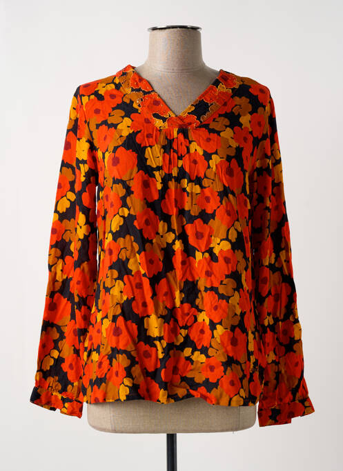 Blouse orange AGATHE & LOUISE pour femme