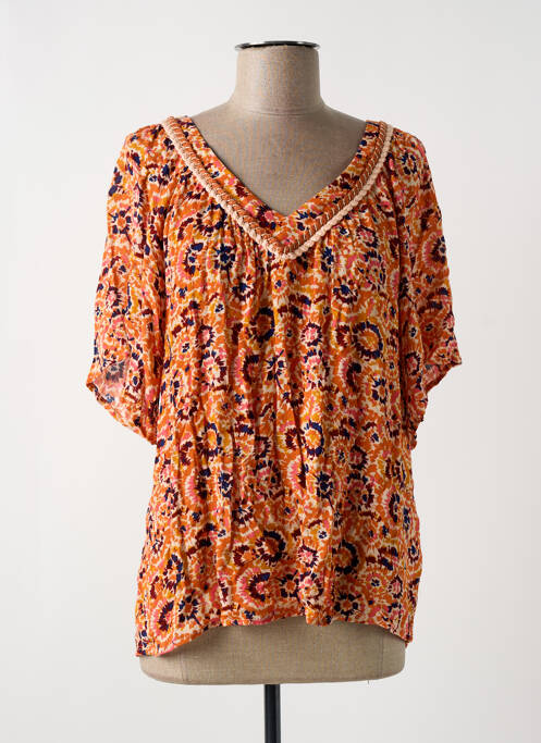 Blouse orange LOLA ESPELETA pour femme
