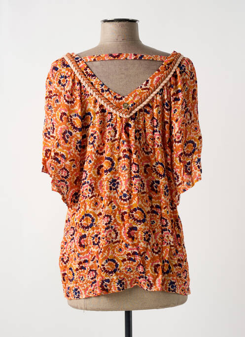 Blouse orange LOLA ESPELETA pour femme