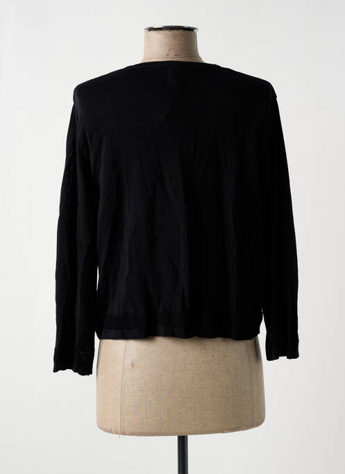 Gilet manches longues noir FRANCE RIVOIRE femme