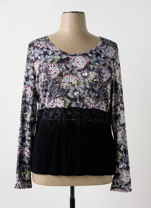Polo noir SMASH WEAR pour femme