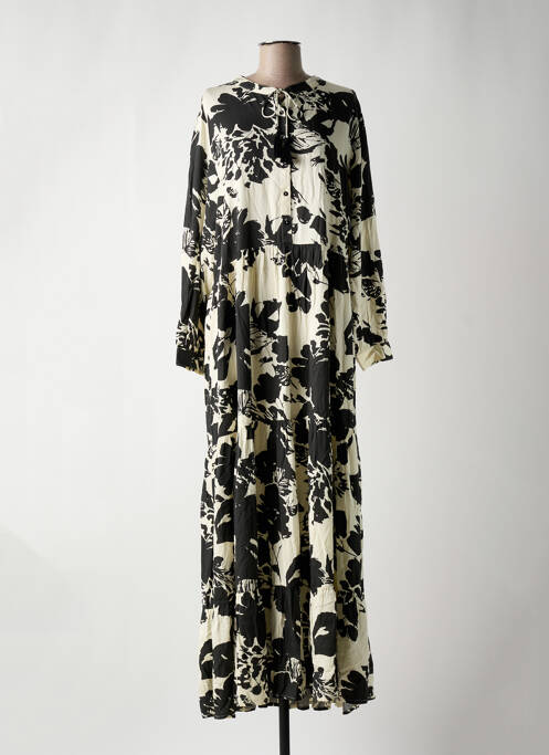 Robe longue noir RINO & PELLE pour femme