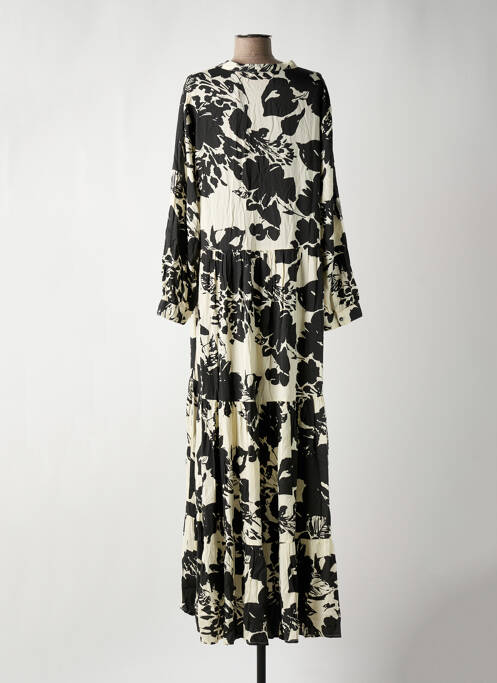 Robe longue noir RINO & PELLE pour femme