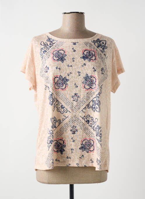 T-shirt beige LOLA ESPELETA pour femme