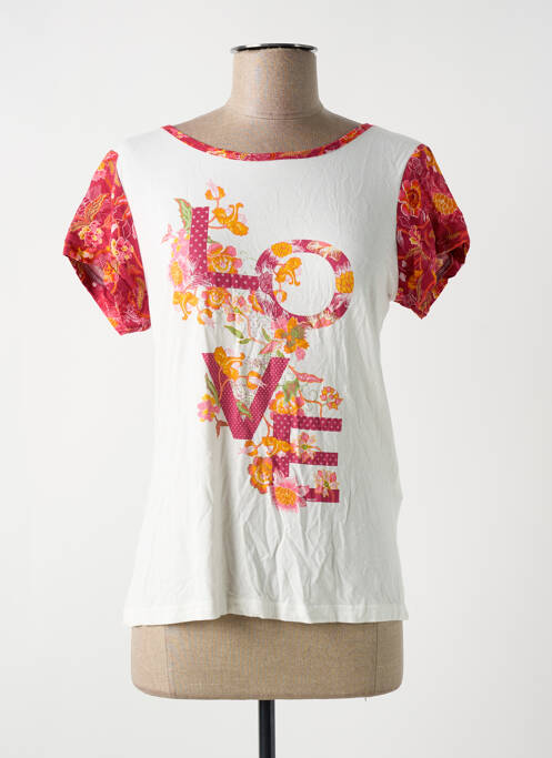 T-shirt beige SMASH WEAR pour femme