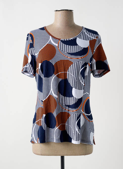 T-shirt bleu GUY DUBOUIS pour femme